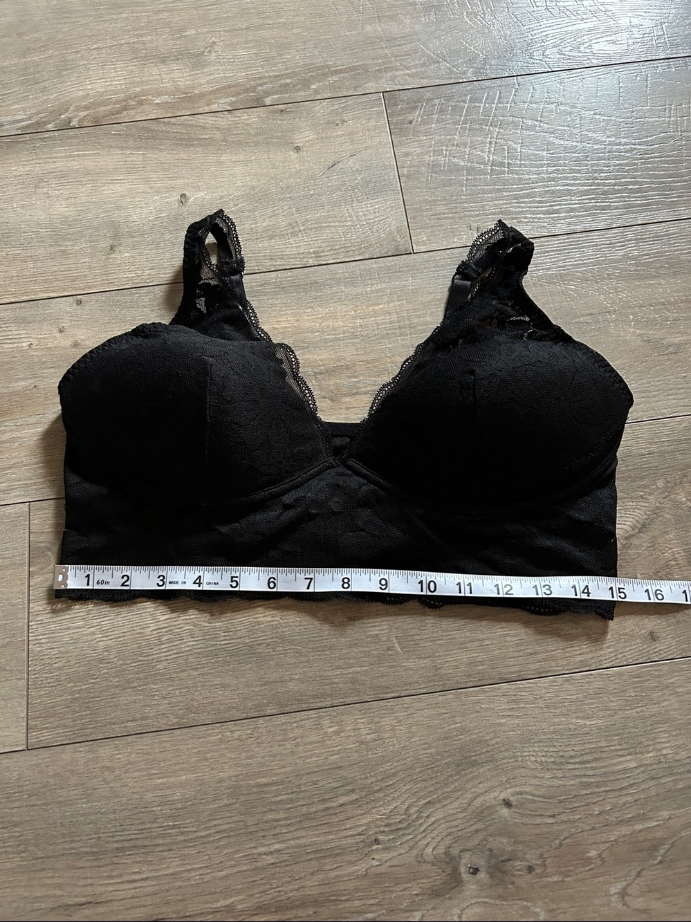 PINK Victoria's Secret Lace V-Neck Bralette - XL - Picture 6 of 16